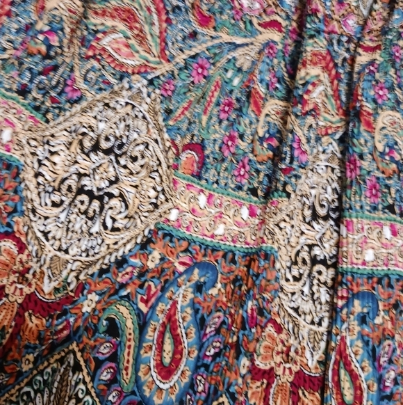 Muche & Muchette Bell Sleeve Off Shoulder Blouse Ladies One Size Bohemian Fit - Picture 2 of 3